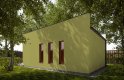 Projekt domu energooszczędnego G297 - Budynek garażowy - wizualizacja 1