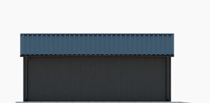 Elewacja projektu G295 - Budynek garażowy - 2 - wersja lustrzana