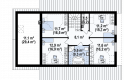 Projekt domu z poddaszem Z341 - 