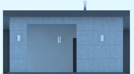 Elewacja projektu G197 - Budynek garażowy - 4