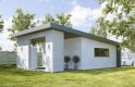 Projekt domu energooszczędnego G197 - Budynek garażowy - wizualizacja 1