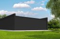 Projekt domu energooszczędnego G186 - Budynek garażowy - wizualizacja 1