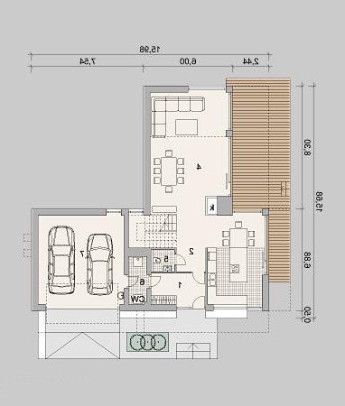 PARTER LK&1252 - wersja lustrzana