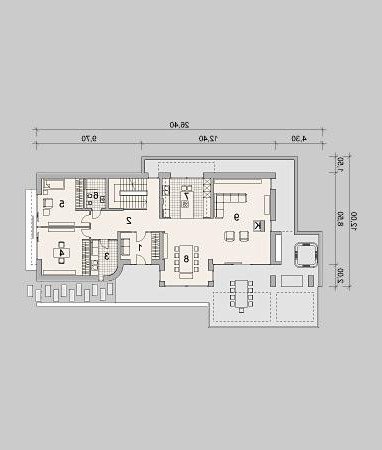 PARTER LK&1210 - wersja lustrzana