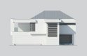 Projekt domu z poddaszem LK&1233 - elewacja 1