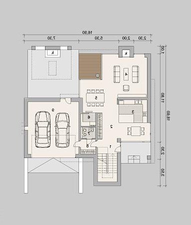 PARTER LK&1233 - wersja lustrzana