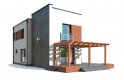 Projekt domu piętrowego COLUMBIA - wizualizacja 3