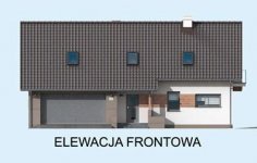 Elewacja projektu LAMIA 3 - 1