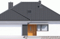 Projekt domu dwurodzinnego Astrid (mała) G2 - elewacja 1