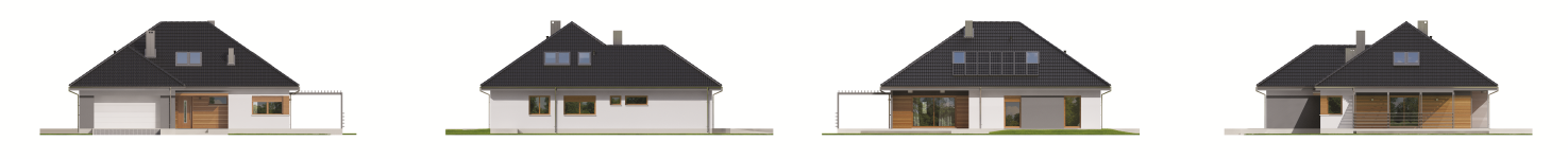 Elewacja projektu Astrid II G2 - 1