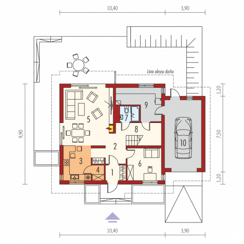 PARTER E5 G1 ECONOMIC (wersja C)