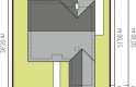 Projekt domu dwurodzinnego Simon G1 - usytuowanie - wersja lustrzana