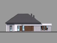 Elewacja projektu Homekoncept 33 - 3 - wersja lustrzana