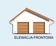 Elewacja projektu G1 - 1