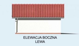 Elewacja projektu G10 jednostanowiskowy - 3