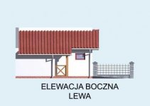 Elewacja projektu G18 bliźniak (jeden segment) - 3