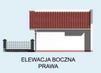 Elewacja projektu G19 bliźniak (jeden segment) - 4