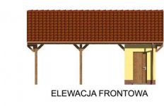 Elewacja projektu G48  - 1