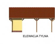 Elewacja projektu G48  - 2