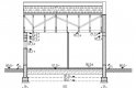 Projekt budynku gospodarczego G75 - przekrój 2