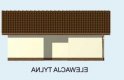 Projekt budynku gospodarczego G76 - elewacja 2