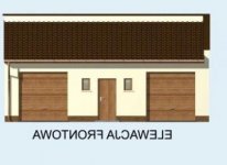 Elewacja projektu G78 - 1 - wersja lustrzana