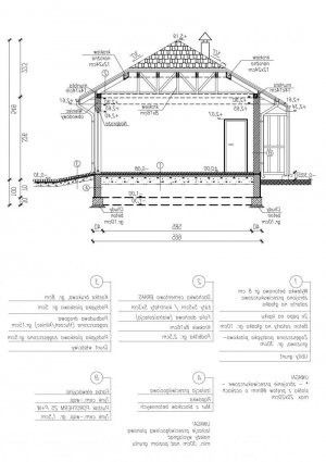 Przekrój projektu G81 w wersji lustrzanej