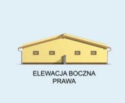 Elewacja projektu G91 garaż ośmiostanowiskowy - 4