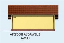 Elewacja projektu G100 - 3 - wersja lustrzana