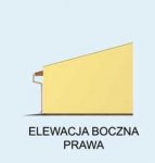 Elewacja projektu G92 garaż czterostanowiskowy - 4