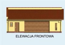 Elewacja projektu G104 - 1