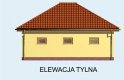 Projekt budynku gospodarczego G108 - elewacja 3