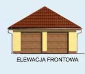 Elewacja projektu G111 - 1