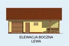 Elewacja projektu G136 - 3