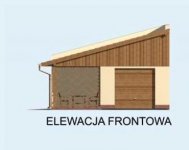 Elewacja projektu G138 - 1