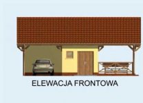 Elewacja projektu G139 - 1