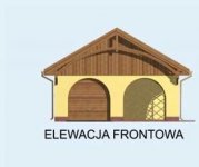 Elewacja projektu G141 - 1