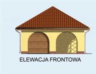 Elewacja projektu G142 - 1