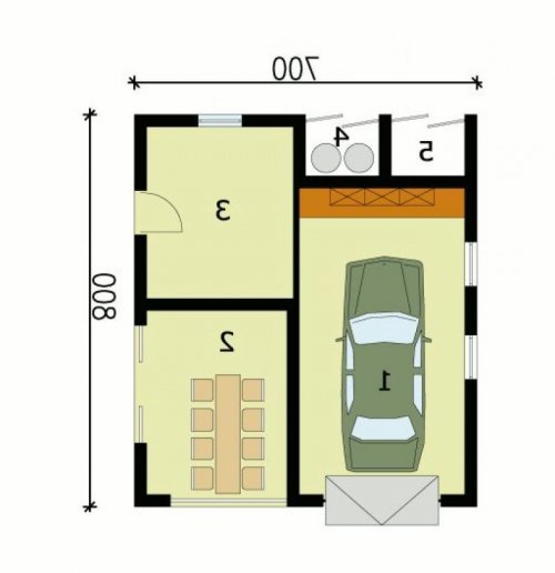 PRZYZIEMIE G142 - wersja lustrzana