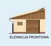 Elewacja projektu G149 - 1