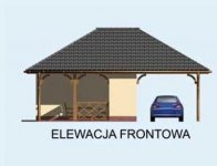 Elewacja projektu G153 - 1