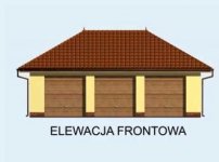 Elewacja projektu BG165 - 1