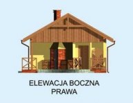 Elewacja projektu G173 projekt z wędzarnią - 4