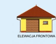 Elewacja projektu G171 - 1