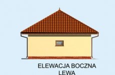 Elewacja projektu Budynek gospodarczy G175 - 3