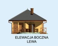 Elewacja projektu G186 projekt z wędzarnią - 3