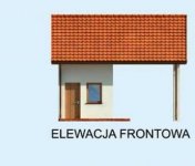 Elewacja projektu G212  - 1