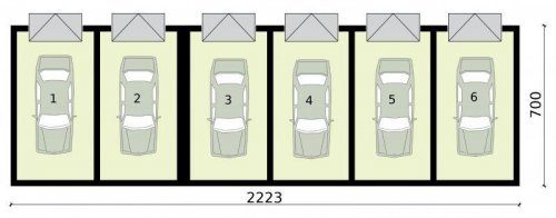 RZUT PRZYZIEMIA G317 wielostanowiskowy, dwupoziomowy