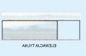 Projekt budynku gospodarczego GB28 blaszany z wiatą - elewacja 2