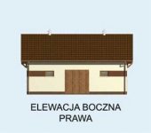 Elewacja projektu BGS10 budynek gospodarczy - 4